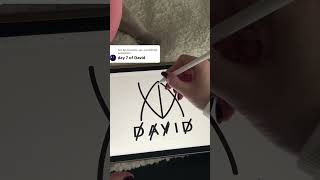 Master Name Logo Design With Procreate Tips From Lumierenoirestudio procreate namelogo