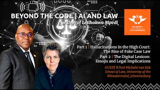 Beyond the Code – AI and Law | Episode 6 | Prof Michele van Eck