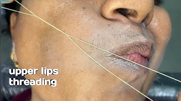 upper lips threading | #upperlipsthreading