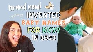 40 BRAND NEW INVENTED BABY NAMES FOR BOYS 2022 | UNIQUE & RARE Boy Baby Names! screenshot 4