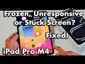 2024 iPad Pro M4: Frozen, Unresponsive or Stuck Screen? FIXED!