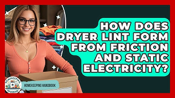 How Does Dryer Lint Form From Friction And Static Electricity? - Homekeeping Handbook
