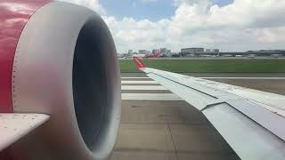 VietJet (Chengdu Airlines) Comac C909 VJ117 SGN-VCS | Takeoff Ho Chi Minh 25L | B-652G | 02Aug25 |