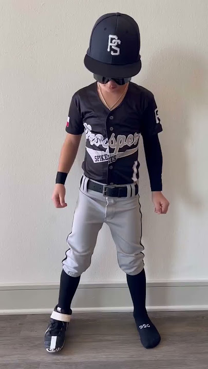 baseball drip for grey and black uniforms｜TikTok Search