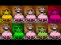 Learn colors in my talking tom  pocoyo colours tom funny