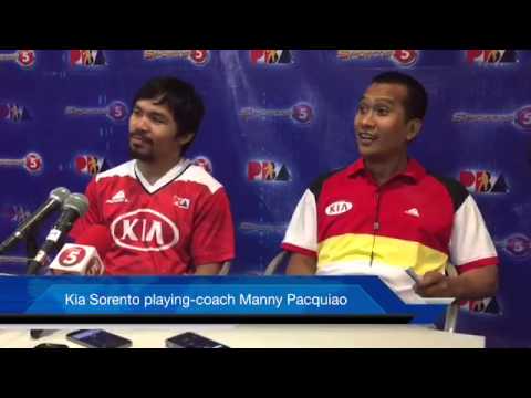 PBA: Coach Manny Pacquiao on Kia's win over Purefoods: the players executed well