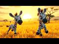“Zoé la Petite Zèbre 🦓 | Chanson Rigolote pour Enfants | Comptine Française Originale”