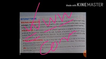 Class 4|Computer|Lesson no.8|Browsing Internet|Internet terms|PART-2