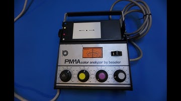 Teardown of a Beseler PM1A Color Analyzer
