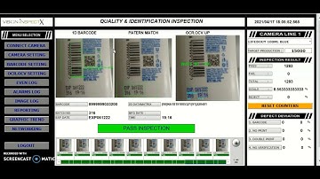 OCR.OCV INKJET PRINT VISION INSPECTION