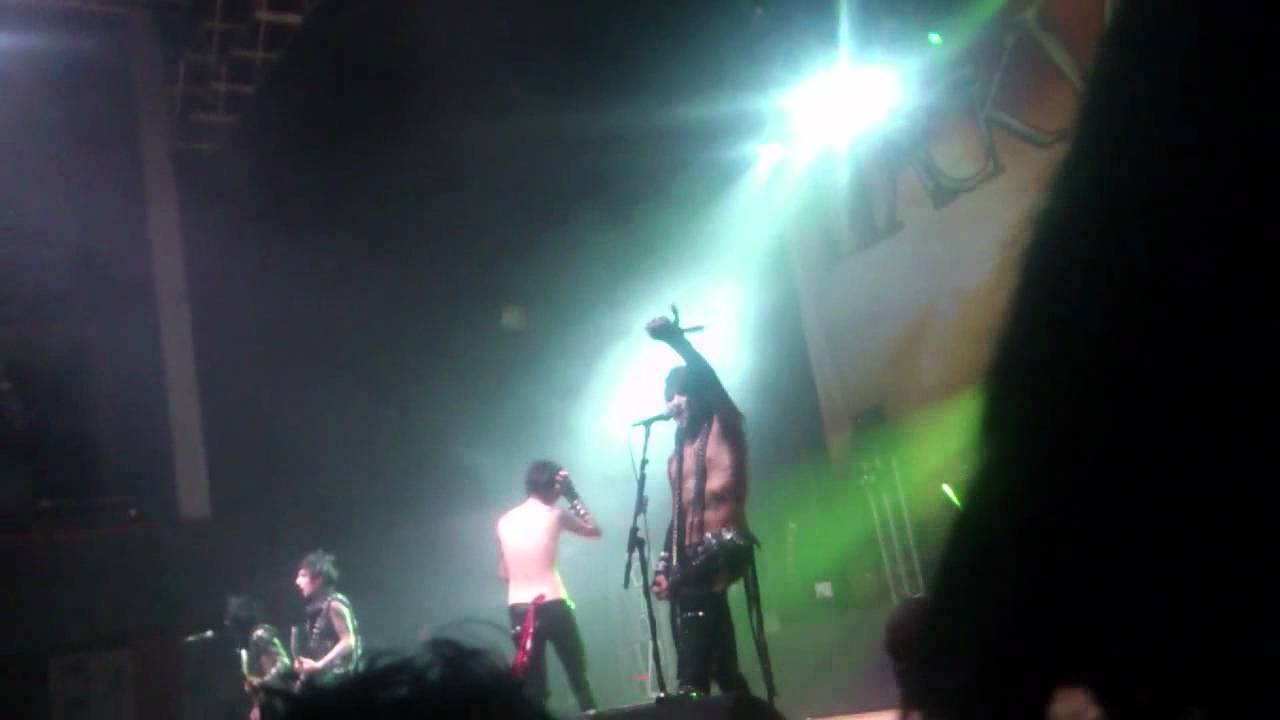 Black Veil Brides God Bless You Live At Civc Hall Wolverhampton 24/03/12 HD YouTube