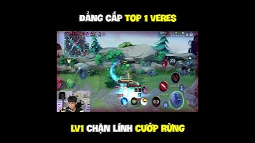 Đẳng cấp Top 1 Veres LV1 đi cướp rừng cân 5 6 chục t