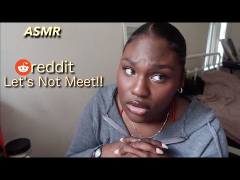 ASMR | Reading Spooky REDDIT LET'S NOT MEET Post!! **I actually got chills**