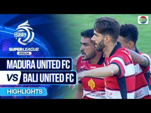 Madura United FC VS Bali United FC - Highlights | BRI Super League 2025/26 — football highlights