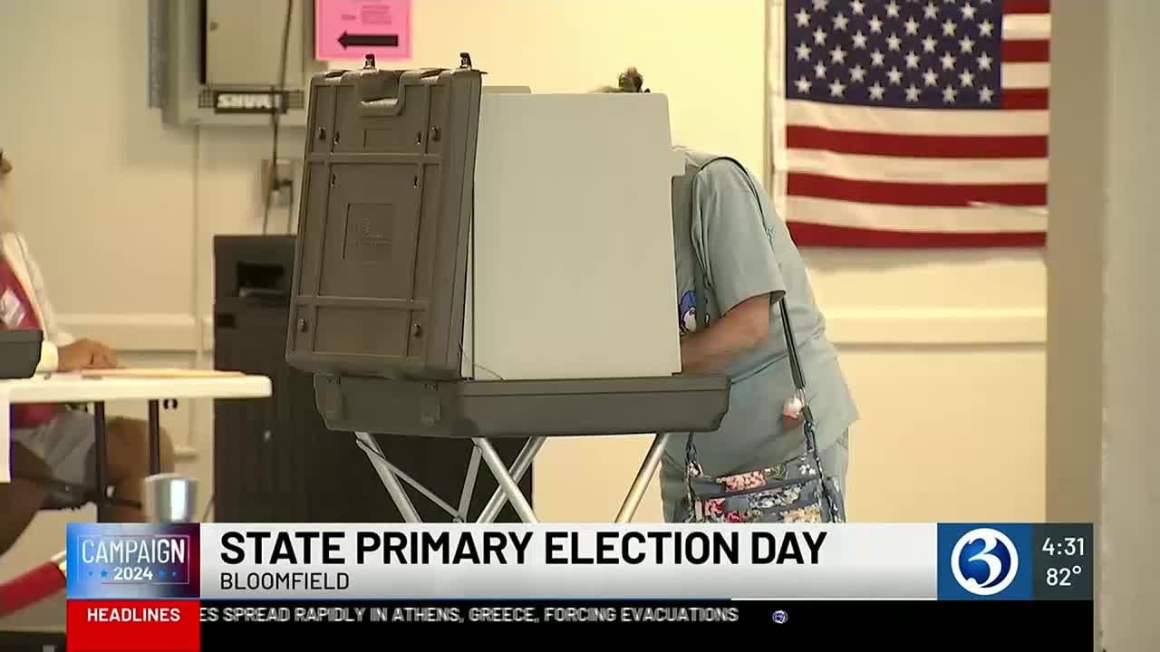Polls open for Primary Day in CT