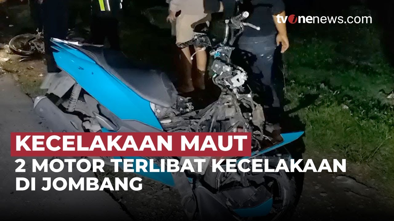 Diduga Pengaruh Miras, 2 Motor Adu Banteng di Jombang Hingga 1 Orang Meninggal | OneNews Update