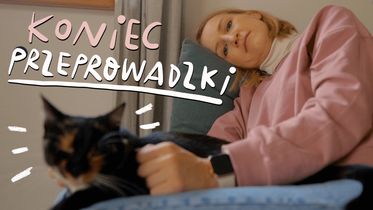 Weekly vlog: Koniec naszej przeprowadzki 🐱 kot vs podróż 🥂⛔️ograniczam alko | Jola Szymańska