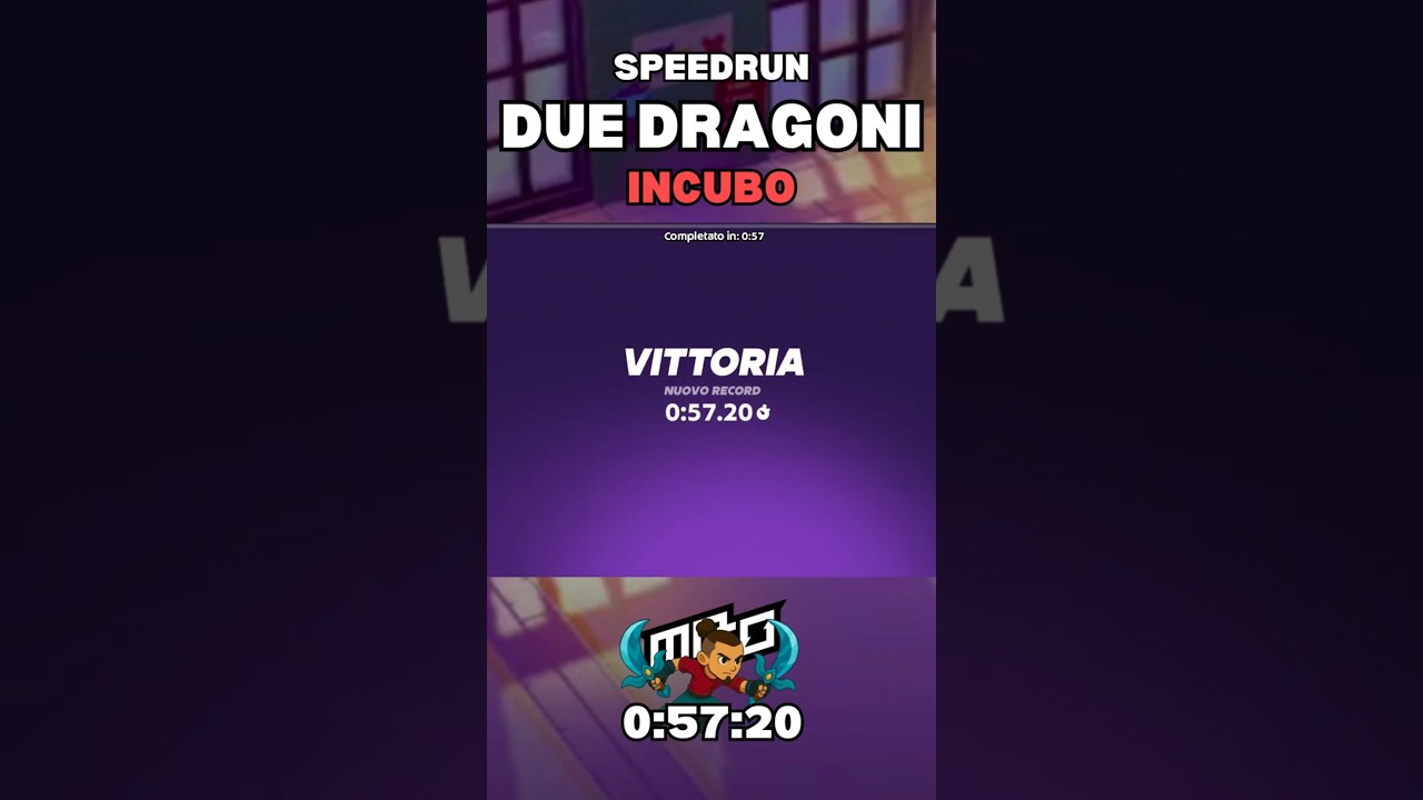 DOJO "DUE DRAGONI" INCUBO SPEEDRUN 1 MINUTO - BUILD MIGLIORE - MOCO ITA 