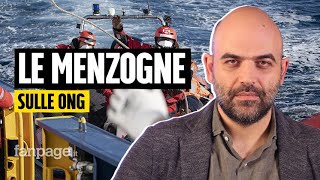 Tutte le bugie sulle Ong e sui migranti soccorsi in mare, smontate una a una da Roberto Saviano