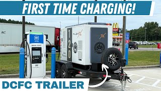 Charging My Mobile DC Fast Charger For The First Time