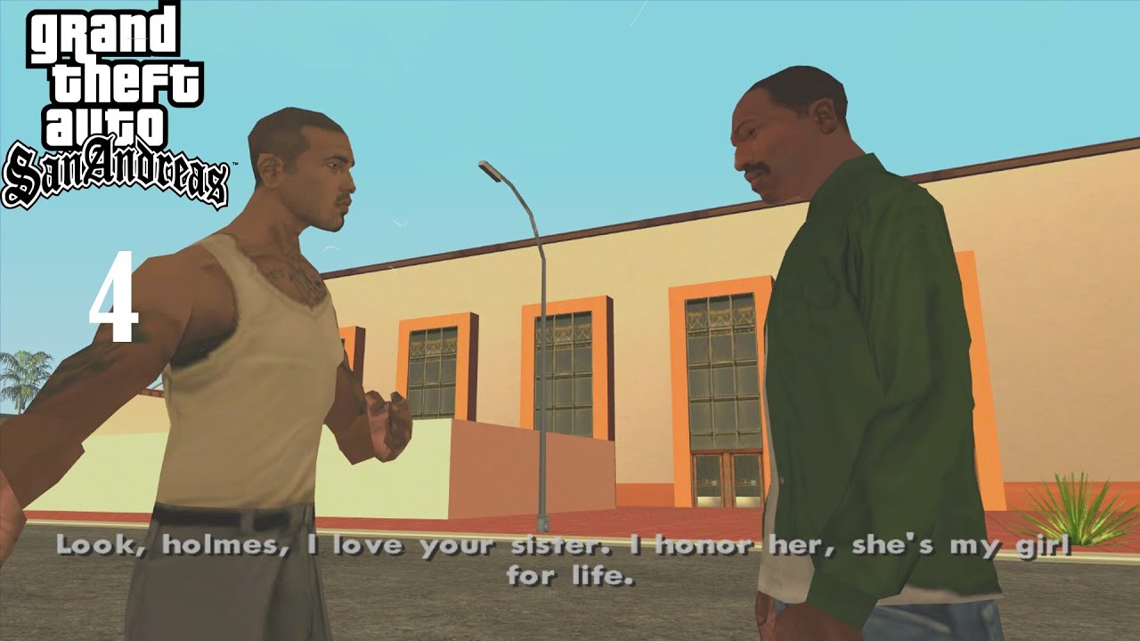 Grand Theft Auto San Andreas - Gameplay Walkthrough Part 4 - YouTube