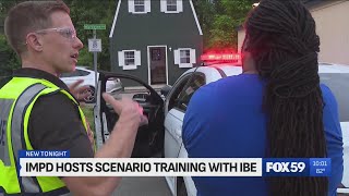 IMPD hosts scenario training with Indiana Black Expo