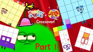 Numberblocks The Lingo Show Crossover Part 1 Ft. Lingo, And Blodwen