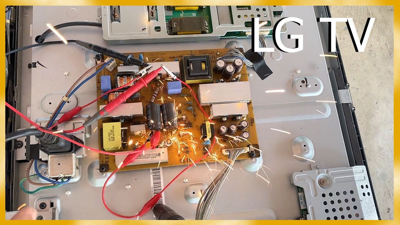 LG32LK311 TV Power supply problem checking YouTube