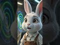 Bibi Saw Inside the Dinosaur Egg 🥚🦖 #shorts #3danimation #cutebunny