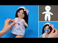 Diy a fabric doll easily and simply  everyone can handle it