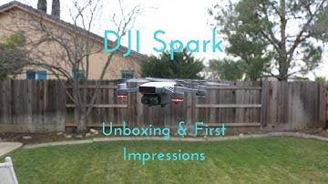 DJI Spark Unboxing & First Impressions!!!