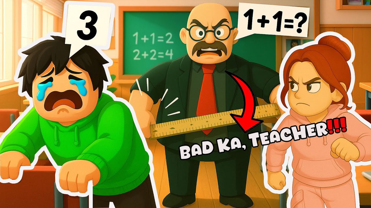 Tumakas sa MASUNGIT na TEACHER | Escape School Obby | Roblox Tagalog