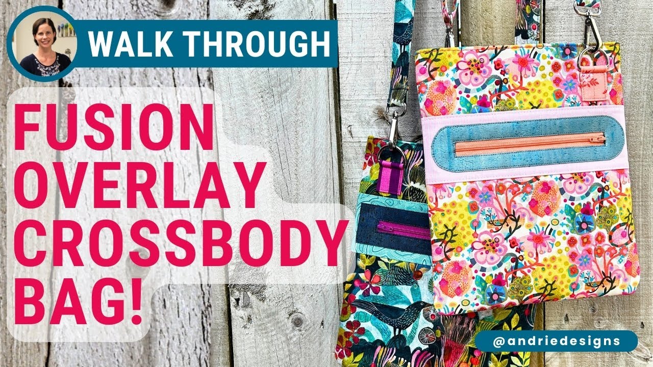 Сумка-кроссбоди Fusion Overlay ✨ | 4 варианта накладок на молнии, бесконечное количество ВАУ! 👜