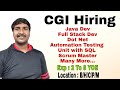 CGI Hiring Multiple Job Openings