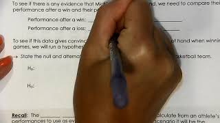 Statistical Reasoning Chapter 3 - Does the hot hand exist in sports? Wealth