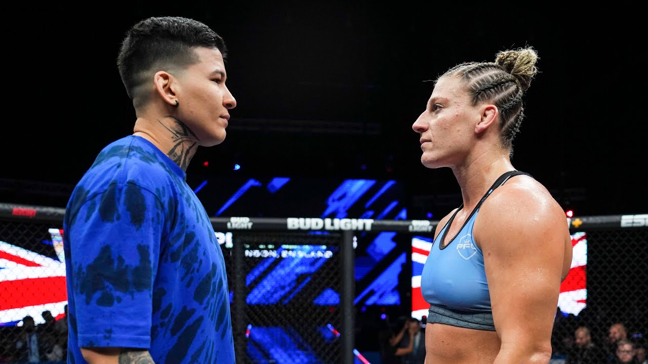 Miesha Tate vs. Bia Mesquita - Weigh-in Face-Off - (UFC Fight Pass  Invitational 3) - [BJJ] 