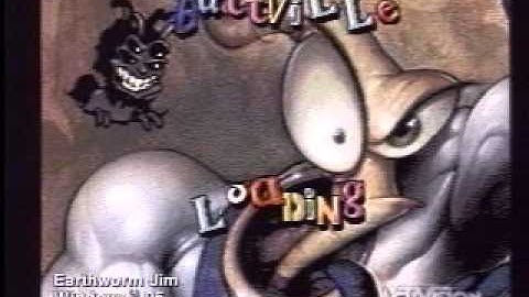 Earthworm jim Windows 95 trailer
