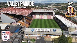 Valley Parade - Bradford City AFC - Drone footage. Take Me Home - The Good Citizens