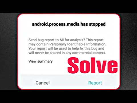 Android Process Media Keep Stopping Fix ! Unfortunately Android Process media has Stopped