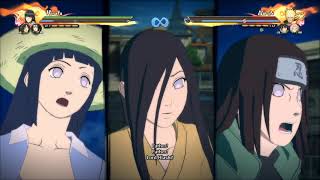 Naruto Shippuden Ultimate Ninja Storm 4 Hinata full combo 100% HP