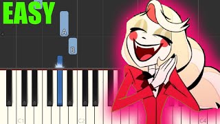 Hazbin Hotel Official Episode 1 - Intro Music (Piano Tutorial EASY)