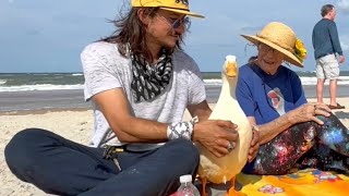 I took my duck to our Oldest Fan