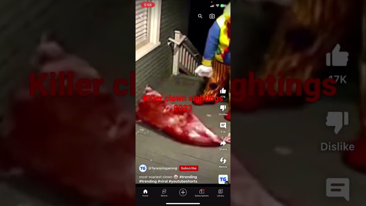 Killer clown sightings, 2023