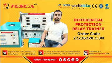 Differential Protection Relay Trainer | Electrical Machine Lab || Tesca22236220.1.3N