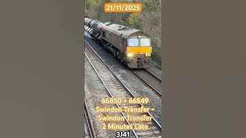 66850 leads the filthy RHTT west with some tones!