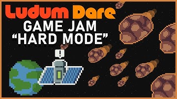 Making a game in 48 hours! - Ludum Dare 47 "Hard Mode" (Indie Game Devlog)