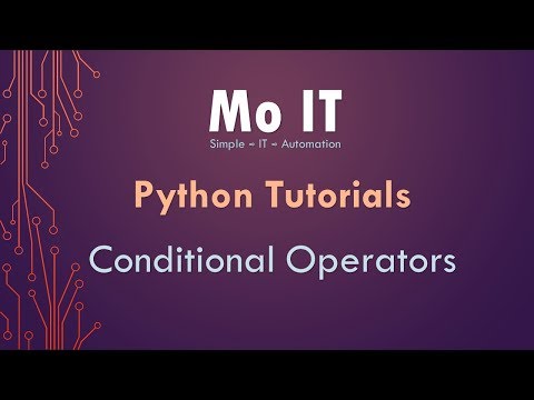 Python Tutorials - Decision Statements - Conditionals - If else Elif