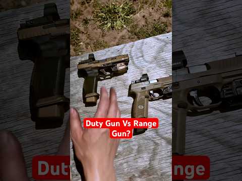 Duty Gun or Range Gun? (FN509 vs TTI Canik Combat) #pistol #ammo #glock
