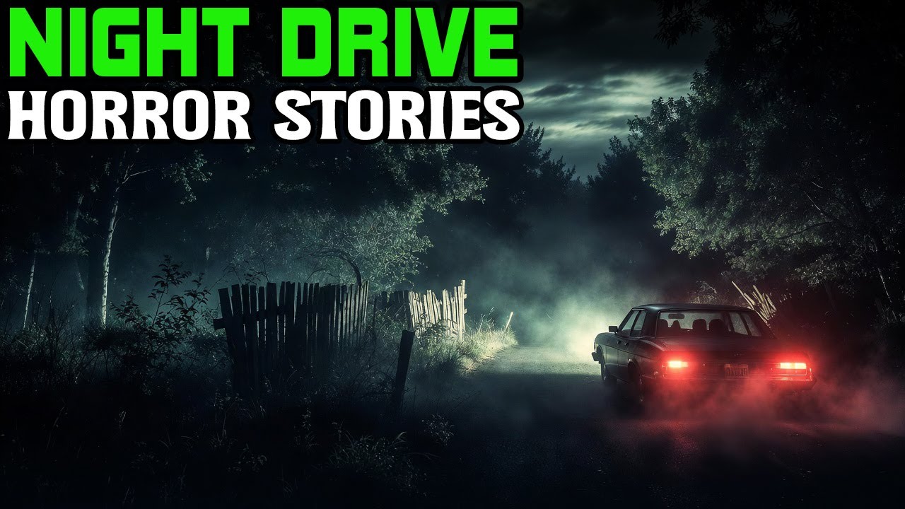 Terrifying True Night Drive Horror Stories with Rain Sounds