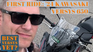 FIRST RIDE 24 Kawasaki Versys 650 The ultimate ADV Bike?